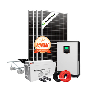 Mejor Precio, Sistema <span class=keywords><strong>Solar</strong></span> de 10 Kv Fuera de la Red, Sistema Completo de Energía <span class=keywords><strong>Solar</strong></span>, Sistema de Paneles Solares Fotovoltaicos de 15 Kw Fuera de la Red, 12 V - Product Image 1