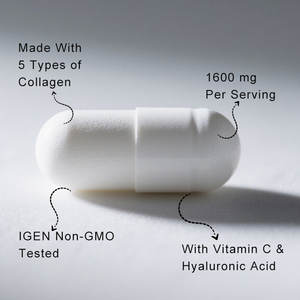 OEM Private Label congelato collagene pelle sbiancante capsule integratori tipi I, <span class=keywords><strong>II</strong></span>, III, V & X Ceramide Multi collagene capsule - Product Image 5