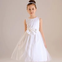 D3871A Gaze brodée pour robe de demoiselle d'honneur sans manches pour le banquet de mariage