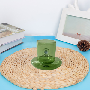 Commercio all'ingrosso personalizzato colorato di vetro turco tazza <span class=keywords><strong>da</strong></span> tè e piattino caffè Espresso tazza Set - Product Image 3