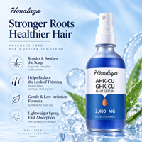 Sérum capillaire personnalisé GHK-Cu AHK-Cu pour réparer les cheveux abîmés, réduire les frisottis, hydrater et améliorer la brillance, sérum capillaire en marque privée