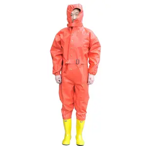 ゴム製衣類安全スーツ化学安全カバーオールスーツ化学安全スーツ