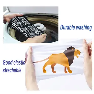 Wholesale Custom Printable Plastisol Vinyl Film Designs Sticker Logo Heat Transfer Designs For T Shirts