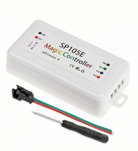 2048พิกเซลสำหรับ WS2812b LPD6803 WS2811 TM1804 SK6812 WS2815 UCS1903 RGB ไฟ LED สีมหัศจรรย์ควบคุม SP105E ไฟ LED DIY - Product Image 6