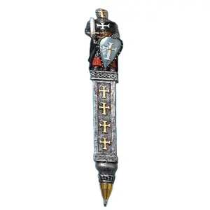 Medieval knight popular decorative Resin Pen