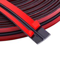 Bande d'étanchéité autocollante en caoutchouc EPDM Xinhong XHQC, bande de protection contre les intempéries, ruban adhésif rouge, étanche, anti-poussière, pour cadre de porte, Guangdong
