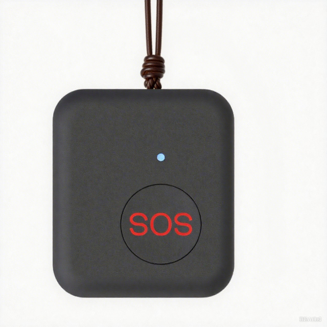 GPS Tracker With Fall Alarm Detector App Emergency Alert Device Button for Elderly Personal Necklace 4G Call Button