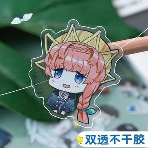 สติกเกอร์การ์ตูนลายความรักน่ารัก กันน้ำ PVC แบบด้าน ใสสองด้าน กาวลอกออกได้ สำหรับตกแต่งสมุดบันทึก DIY - Product Image 3
