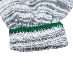 Guantes de seguridad CVC Salt Pepper Yarn, calibre 7, resistentes, sin costuras, con puño elástico, para manipulación general y trabajos de construcción. - Product Image 5