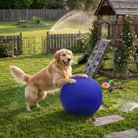 Ballon de dressage robuste en nylon 1680D avec housse anti-déchirure, jouet interactif d'extérieur pour l'exercice