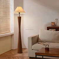 Lampe de sol en résine LED élégante de style moderne avec base E27, design luxueux, décoration de salon, lampe d'angle