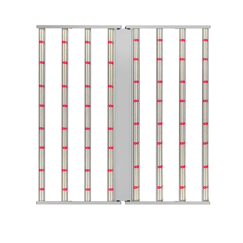 折りたたみ調光対応4ft 660ワット720ワットバーledフルスペクトラムはライト空中栽培Biotechnology垂直農業成長ボックス