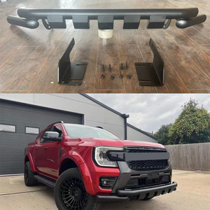 Paraurti Anteriore in Acciaio Bull Bar Ferro Paraurti Protezione per <span class=keywords><strong>Ford</strong></span> <span class=keywords><strong>Ranger</strong></span> T9 Nuova Generazione 2022+ <span class=keywords><strong>Accessori</strong></span> Offroad <span class=keywords><strong>4x4</strong></span> - Product Image 5