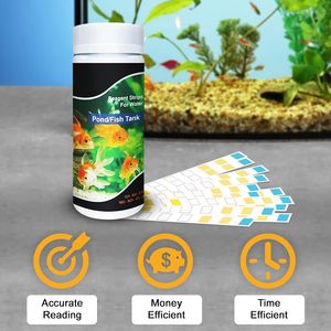 Bandelettes de test de qualité de l'eau 7-en-1 en plastique de haute qualité pour aquariums, écologiques, vente en gros d'usine, OEM ODM pour piscines - Product Image 4