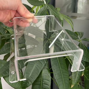 Acrylic Clear <strong>Display</strong> <strong>Box</strong> Wall Mountable Case For Cosmetic And Perfume Bottle Collection <strong>Display</strong> - Product Image 2