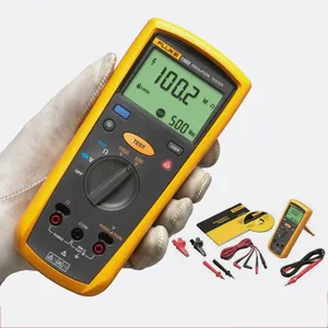 เครื่องทดสอบความต้านทานฉนวนกันความร้อน Fluke1503 Fluke 1508เครื่องปั่นดิจิตอล Megohmmeter