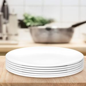China Assiette En Vaisselles Porcelain Dinning <b>Set</b> Restaurant <b>Dish</b> White Catering <b>Serving</b> Ceramic Custom Dinner Plates in Bulk - Product Image 4