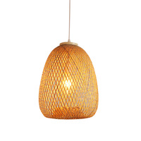 Lampe suspendue moderne en fer et rotin tressé à la main, hauteur réglable, avec LED 3500K blanc chaud pour salle à manger (vente en gros)