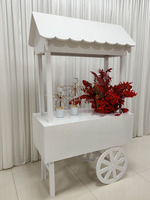 Table de salle à manger d'événement de mariage meubles d'hôtel chariot à bonbons en métal en acier inoxydable affichage tables rondes décoration de mariage