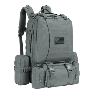 Sac à dos tactique modulaire 3 en 1 de grande capacité 50L, système Molle, imperméable, pour la randonnée, le camping et le trekking - Product Image 1