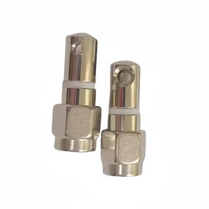 Connecteur coaxial RF à <span class=keywords><strong>prise</strong></span> mâle SMA avec pivot à vis nickelé pour <span class=keywords><strong>prise</strong></span> d'<span class=keywords><strong>antenne</strong></span> <span class=keywords><strong>t</strong></span>élescopique - Product Image 3