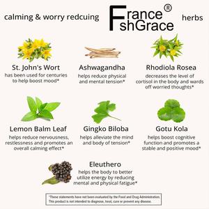 Cápsulas Personalizadas para el Apoyo del Estado de Ánimo, Suplemento con Complejo de 7 Hierbas, Apoyo para Calmar la Mente y el Cuerpo con Ashwagandha - Product Image 5