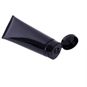 Tube souple inversé multi-spécifications noir et blanc brillant en plastique abrazine pour cosmétiques, crème pour les mains, nettoyant, écran solaire - Product Image 3