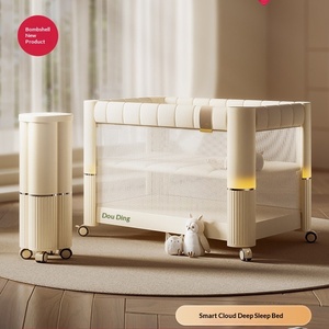 Cuna Plegable Multifuncional Cloud Deep Sleep, Cuna Inteligente Móvil para Recién Nacidos - Product Image 3