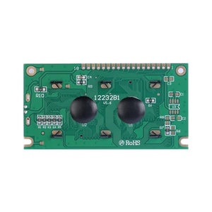 Module LCD graphique COB 12232 vert 122*32 points, 20 caractères, 18 broches, interactif intelligent, écran LCD 12232 en plastique - Product Image 4