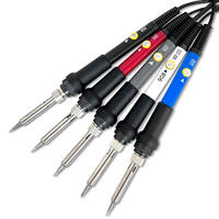 Fer à souder électrique portable avec contrôle de température, alimenté par batterie, pour réparation de téléphones et bricolage