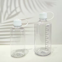 Bouteille d'eau en plastique Tritan écologique de 1000 ml, anti-fuite, avec couvercle à goulot étroit, sans BPA, couleur personnalisable, résistante à l'eau bouillante