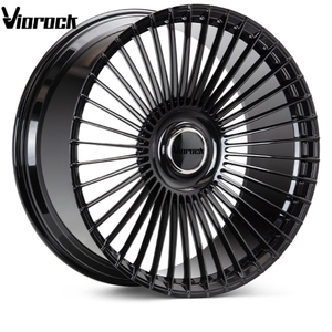 Viorock Roue Forgée Noir Brillant 19-24 Pouces Multi-Rayons 5*112 Nouvelle Condition 35mm Fit pour S-Class DAWN CULLINAN PHANTOM- SERIES - Product Image 1