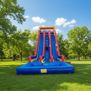 10m מסחרי גבוה מתנפחים שקופית מים עשויה tarpaulin pvc הטוב ביותר מ סין מפעל מתנפחים למבוגרים למכירה - Product Image 2