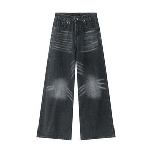 <span class=keywords><strong>Jeans</strong></span> 2025 con stivali da uomo alla moda <span class=keywords><strong>jeans</strong></span> da uomo con marchio denim <span class=keywords><strong>jeans</strong></span> vintage lavati larghi da uomo - Product Image 5