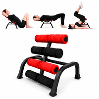 Chaise de yoga multifonction 6-en-1, équipement de gym à domicile, table d'inversion mini pliable pour Pilates et yoga, studio, bureau, appartement, maison