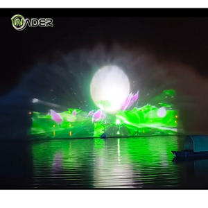 Proyección DE PANTALLA DE AGUA Película <span class=keywords><strong>Niebla</strong></span> Pantalla Proyección holográfica Fuente de luz láser - Product Image 4