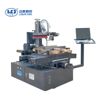 Máquina de electroerosión por hilo CNC Liqun DK7745 de alta precisión para núcleos de motor, corte rápido, China
