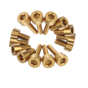 น็อตล็อคไทเทเนียมสีดำแบบกำหนดเอง - <span class=keywords><strong>ชุด</strong></span>น็อตล็อคสำหรับกีตาร์ - Product Image 4