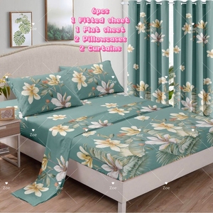 <span class=keywords><strong>Ensemble</strong></span> de draps LILIANNA 6 pièces, microfibre, comprenant 2 draps et 4 taies d'oreiller, emballé dans un seul sac, vente en gros - Product Image 2