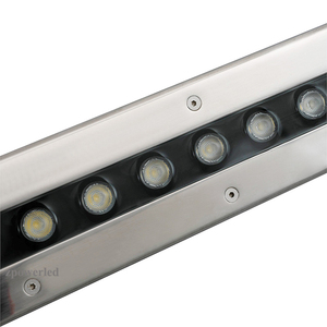 DMX512 RGB Trắng Vàng 1M Tuyến Tính <span class=keywords><strong>Inground</strong></span> Cầu Thang Ngoài Trời Mặt Đất Đèn Ngầm Led Lõm Đường Lái Xe Ánh Sáng - Product Image 2