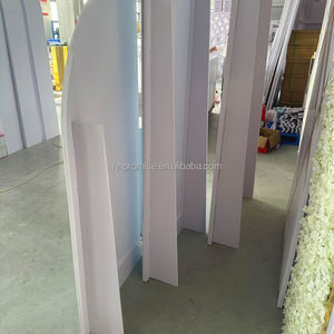สัญญากับ 3D PVC พลาสติกผนังสําหรับงานแต่งงานตกแต่งดอกไม้ผนัง Arch พื้นหลัง - Product Image 6