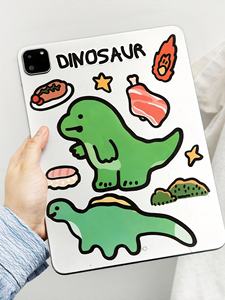 Calcomanía de PVC de dibujos animados bonitos, calcomanía impermeable DIY, funda decorativa para ordenador, papelería impresa para iPad, teléfono, portátil, equipaje - Product Image 2