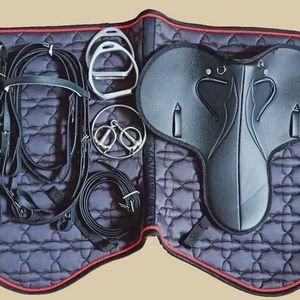 Juego Completo de Sillas de Montar de Carreras Engrosadas para Ejercicio Matutino Suministros de Arnés Silla de Velocidad para un Rendimiento Óptimo - Product Image 3