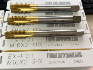 Tarauds en acier HSS M35 à pointe spirale, tarauds à vis <span class=keywords><strong>M14</strong></span> M16 pour machines CNC, outils de <span class=keywords><strong>taraudage</strong></span> et de filetage en carbure - Product Image 5
