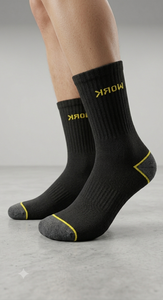 Chaussettes de travail avec marquage professionnel, respirantes, absorbantes, chaussettes habillées, chaussettes de travail formelles, chaussettes en tricot pour hommes - Product Image 2