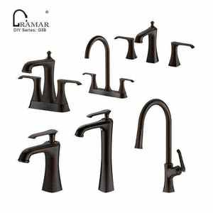 <span class=keywords><strong>Colonne</strong></span> <span class=keywords><strong>de</strong></span> <span class=keywords><strong>douche</strong></span> thermostatique haut <span class=keywords><strong>de</strong></span> gamme en laiton <span class=keywords><strong>bronze</strong></span> huilé, encastrée, avec 6 jets <span class=keywords><strong>de</strong></span> pluie et 3 jets <span class=keywords><strong>de</strong></span> massage, pour hôtel - Product Image 4