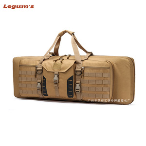 Legum's Tactical Q Pack 34-Inch <b>Backpack</b> Shoulder Bag Khaki Oxford Cloth Multi-Purpose Outdoor Fishing Gear Bag - Product Image 4