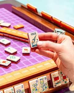 Juego de Mahjong Personalizado de 160 Piezas, Acrílico de 3 Capas, Estilo Americano, Color Amarillo, para Noches de Juego, Disponible en Fábrica, Venta al Por Mayor - Product Image 6