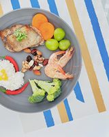 Assiettes à dîner en paille de blé écologiques de 9 pouces, grises, incassables, légères, réutilisables, sans BPA, pour le camping