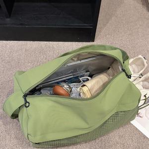 Borsa da Viaggio dal Design Unico, Resistente all'Acqua, con Separazione Asciutto-Bagnato, Minimalista, Fodera in Poliestere, Borsa Tote Femminile per College - Product Image 4